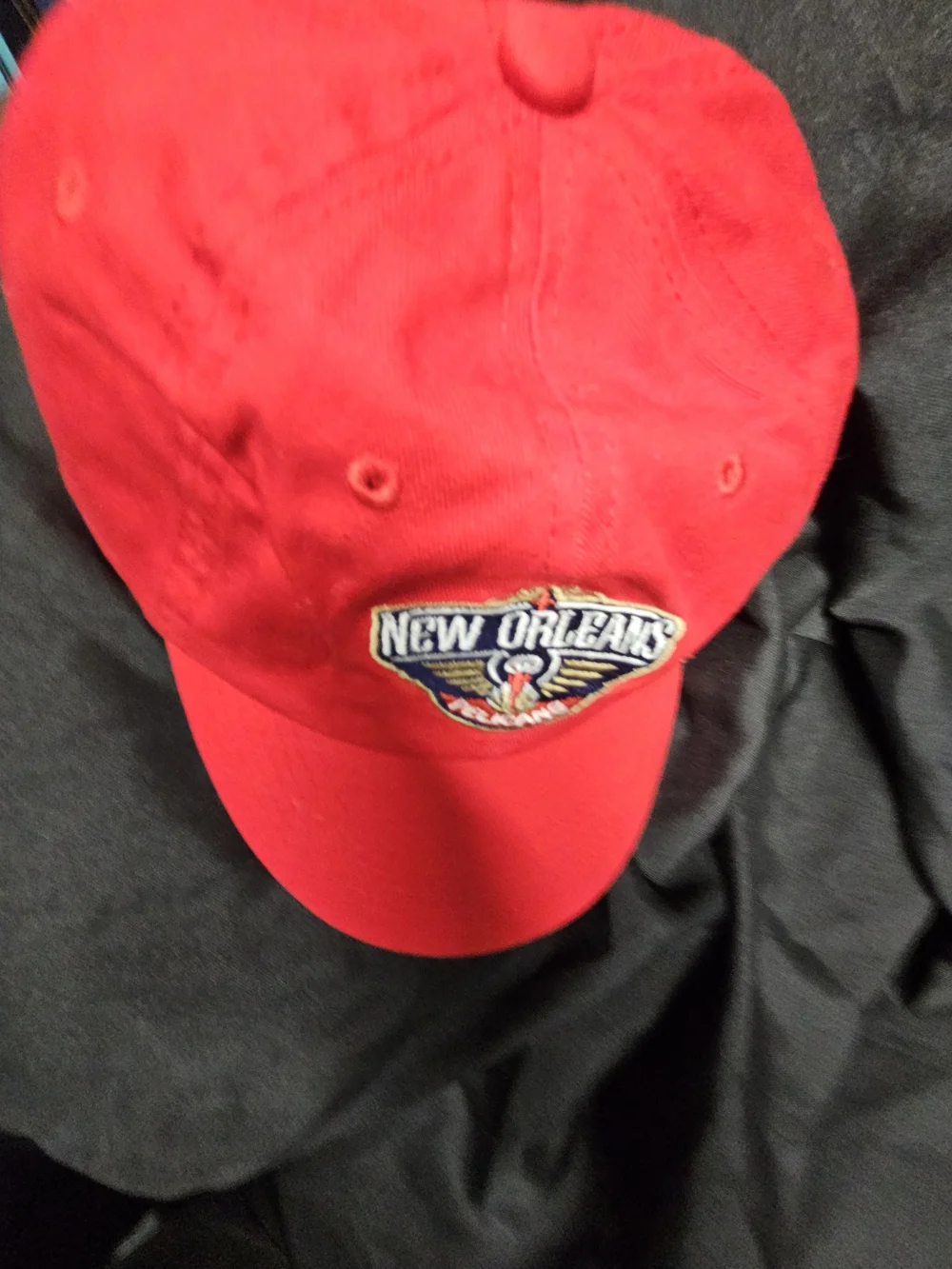 New Orleans Red Baseball Cap - Unbranded